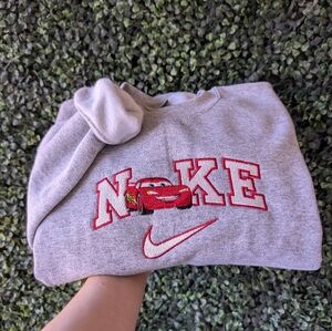 Cars embroidery sweatshirt